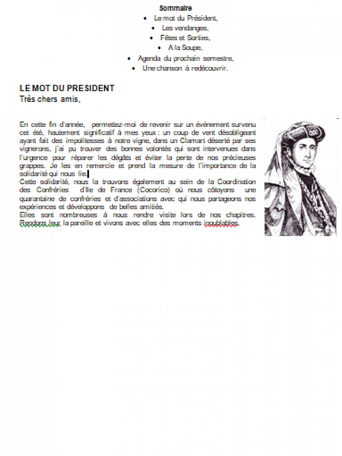 ESSAI LA TREILLE PAGE 1